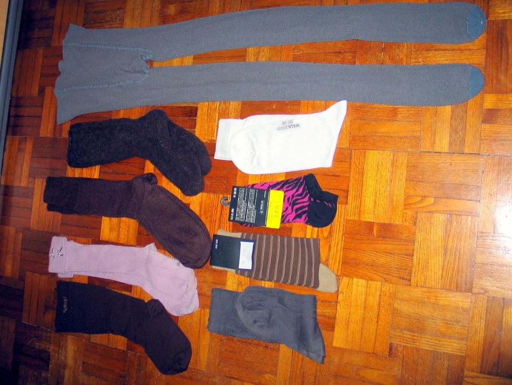 Chaussettes neuves &eacute;tiquet&eacute;es Vêtements