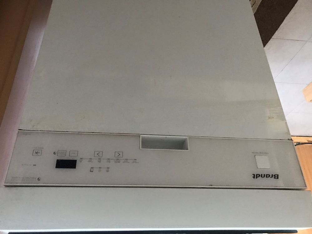Lave-vaisselle combin&eacute; 4 plaques gaz Brandt 810 DKH blanc Electromnager