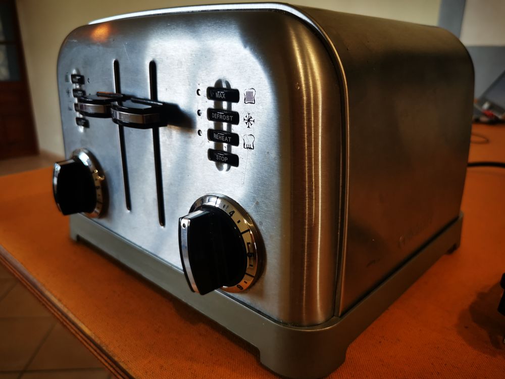 Grille Pain Toaster Inox Cuisinart Electroménager