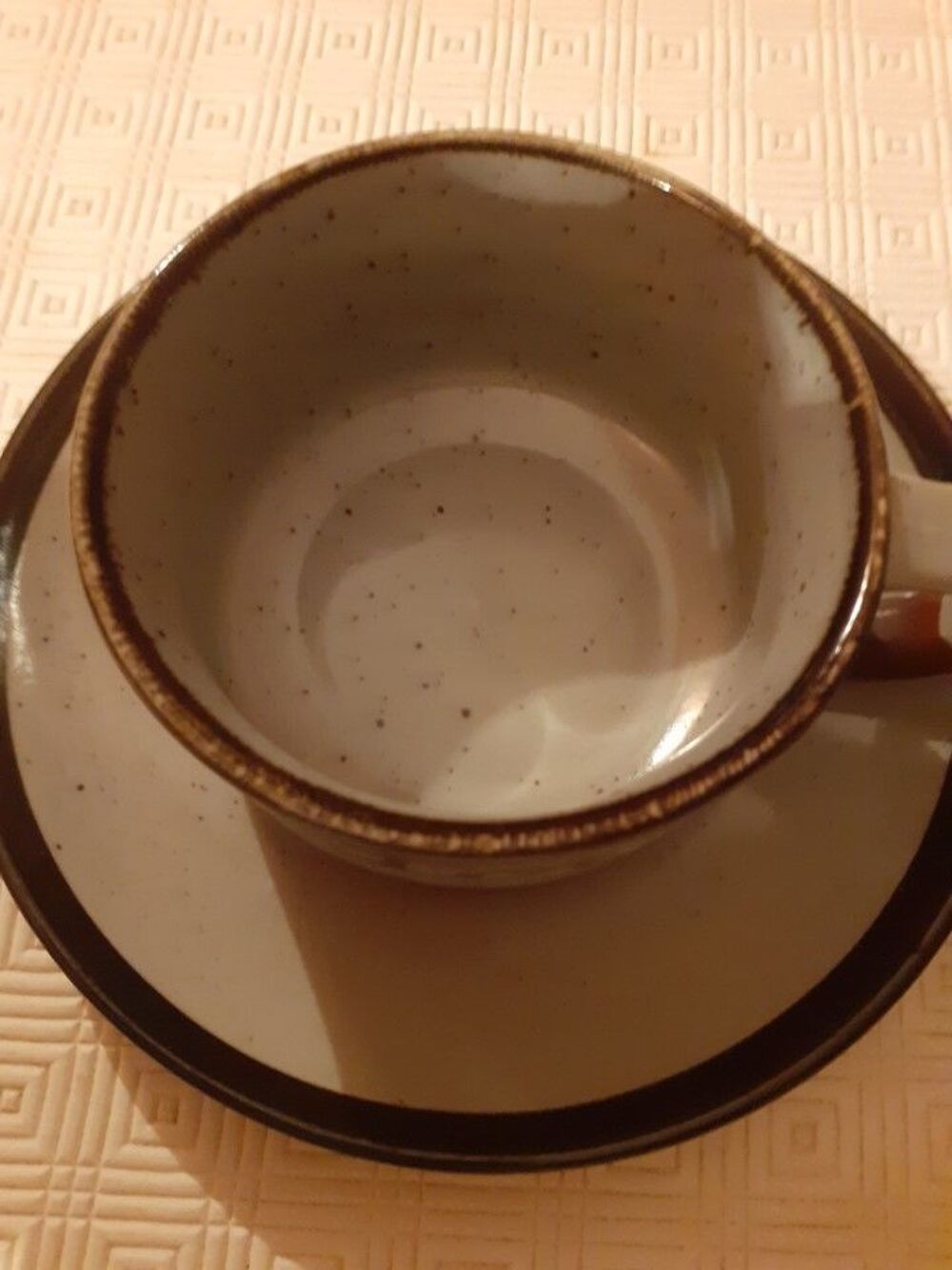 2 grosses tasses d&eacute;jeuner Décoration