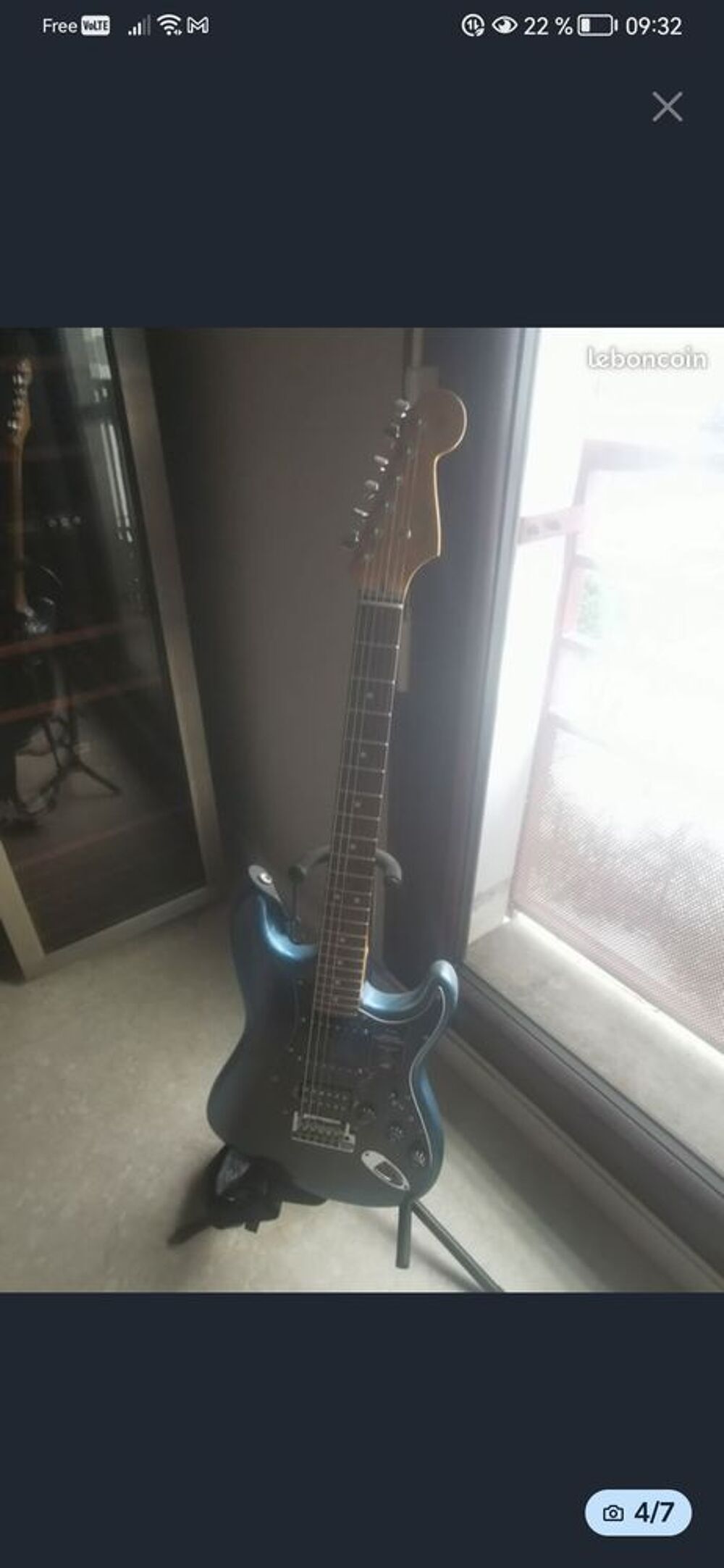 Fender stratocaster darknight american pro 2 Instruments de musique