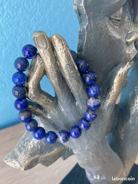 Bracelet pierres naturelles 17 cm et vritables Lapis Lazuli 12 Briey (54)