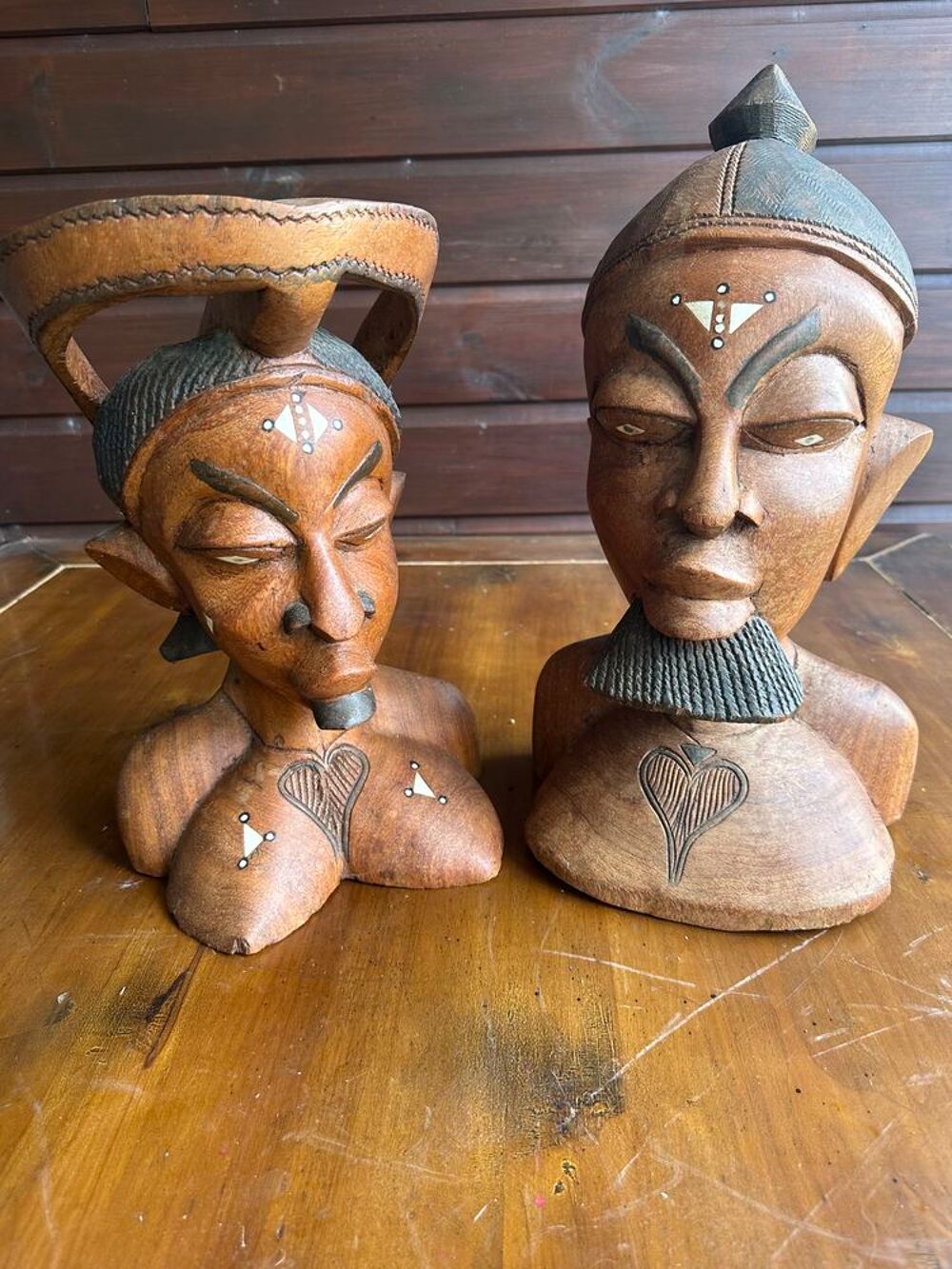 Bustes Africain Décoration