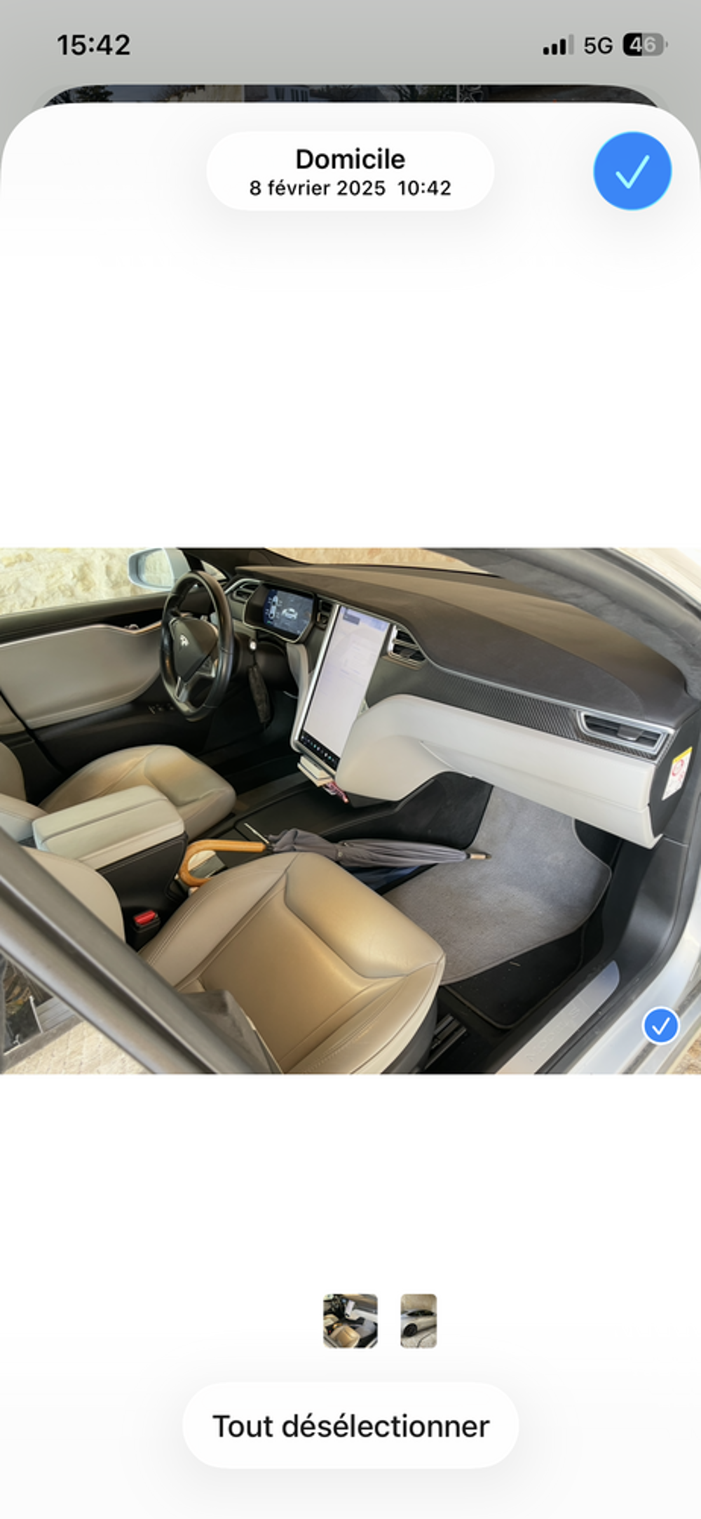 Model S MODEL S P90D Dual Motor Performance 2016 occasion 17140 Lagord
