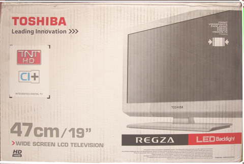 TV Toshiba 47cm/19'' blanche 45 Belleville-sur-Loire (18)