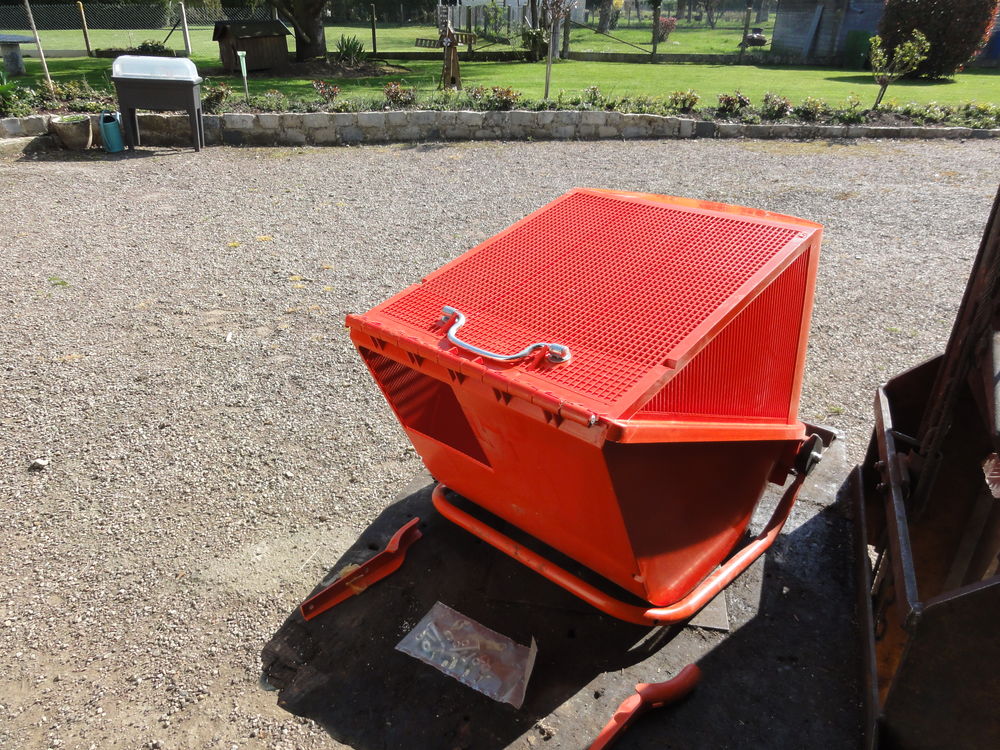 Bac RD pour tondeuse WOF RH/RP/RO/RG Bricolage