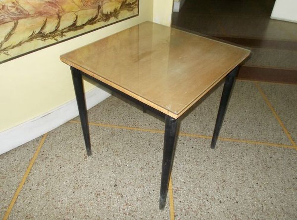 table "cadre photo" atypique, originale en bois et verre Meubles