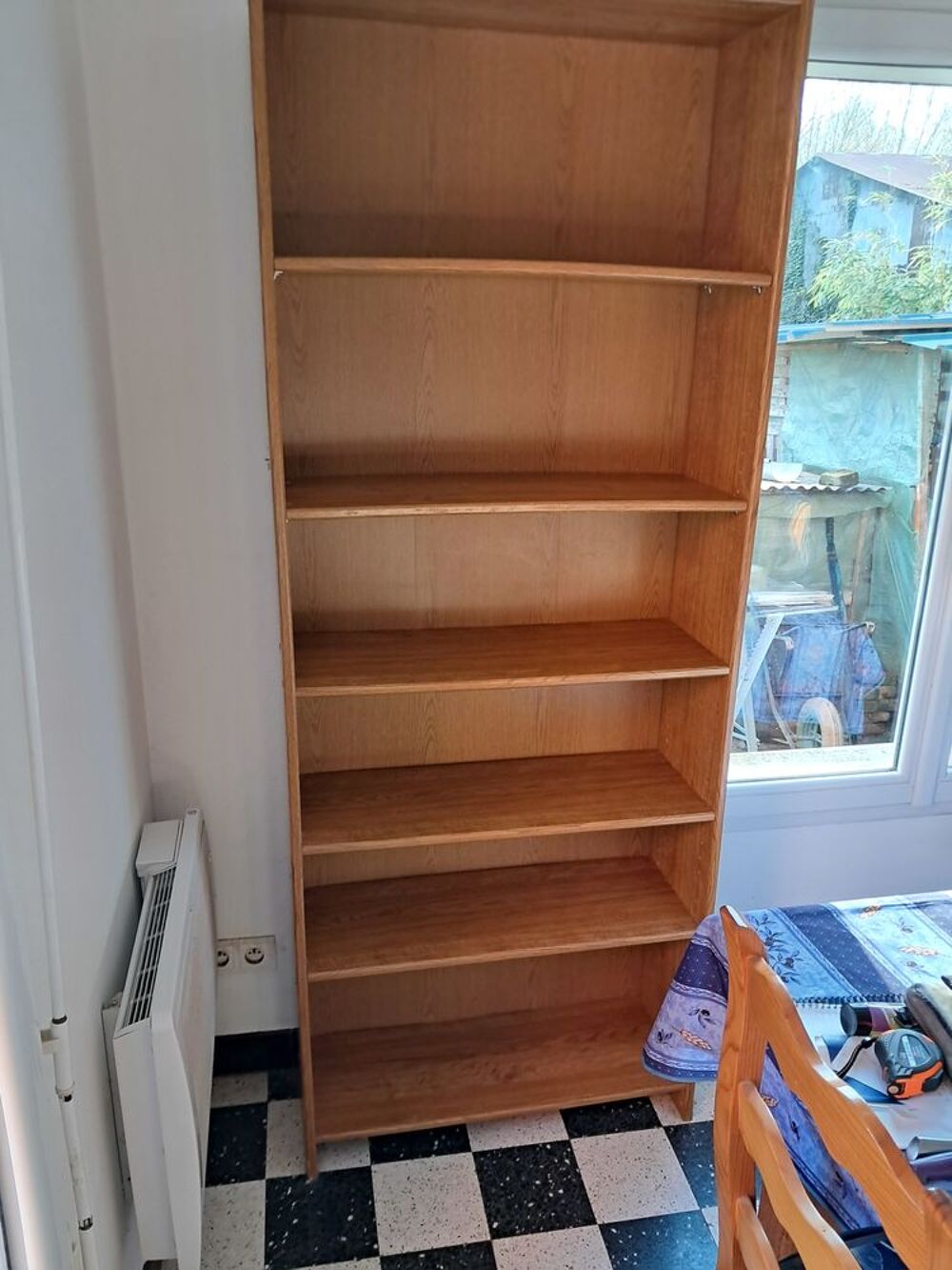 table en ch&ecirc;ne 2m et une rallonge de 0.40cm Meubles