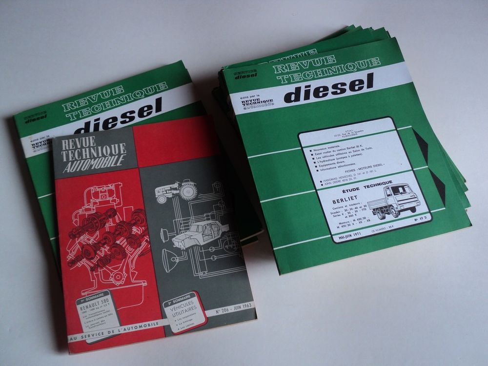 Anciennes Revues Techniques Automobile &amp; Diesel Livres et BD