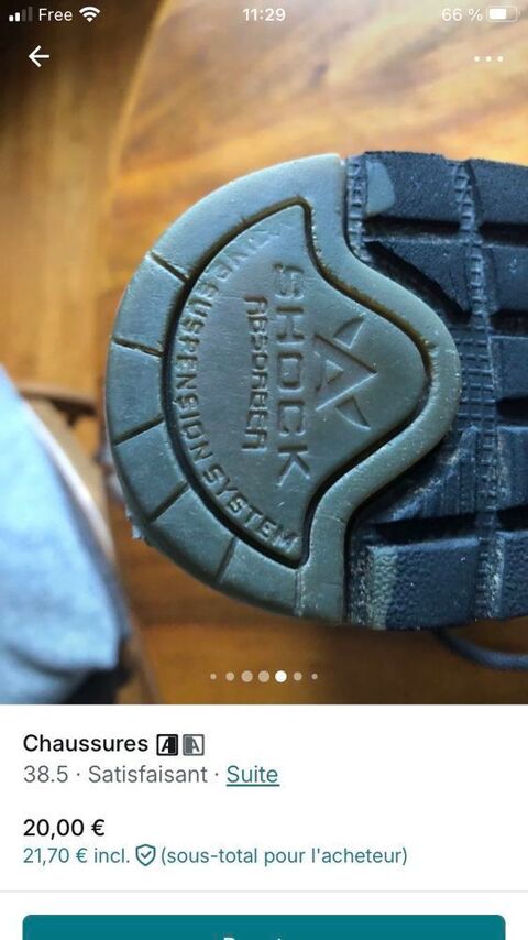 chaussures de randonn�e 30 Autun (71)