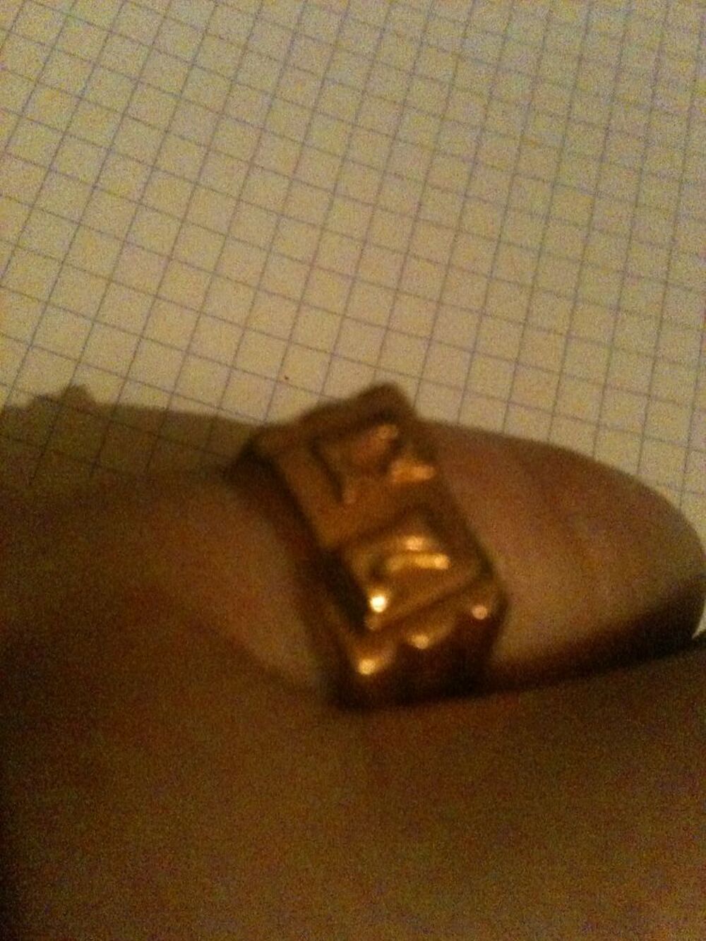 Chevali&egrave;re or initiales CL Bijoux et montres