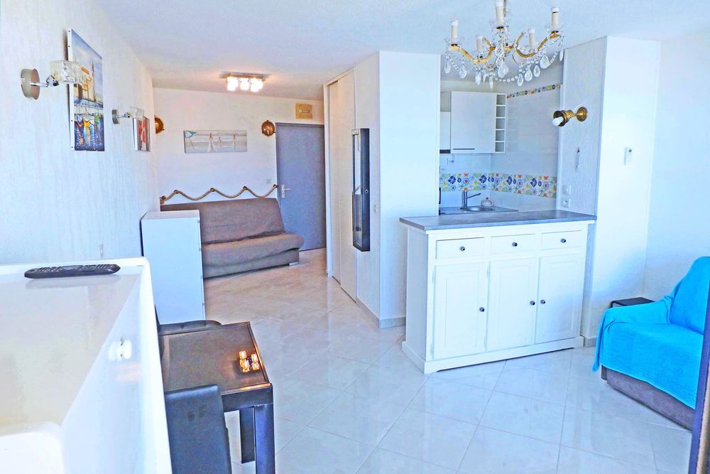   Studio + terrasse, centre plage, 1ere ligne, superbe vue mer Languedoc-Roussillon, Canet-en-Roussillon (66140)
