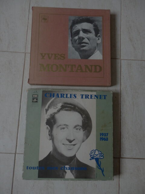 Coffrets de Charles Trenet et Yves Montand 8 La Garenne-Colombes (92)