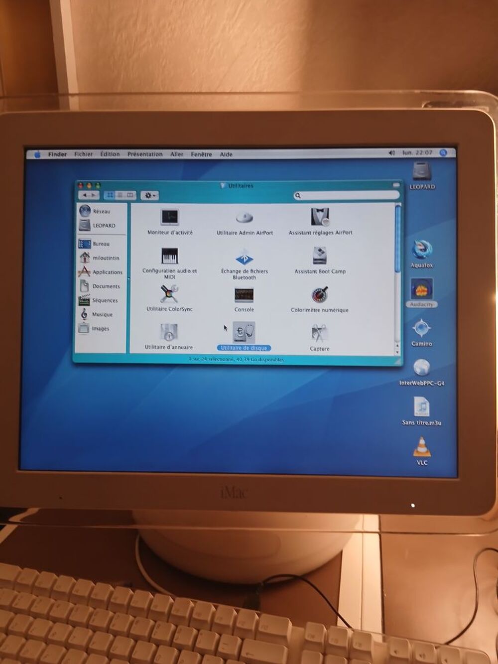 Imac g4 tournesol Matériel informatique