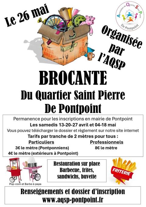 Brocante du Quartier Saint Pierre de Pontpoint 0 Pontpoint (60)