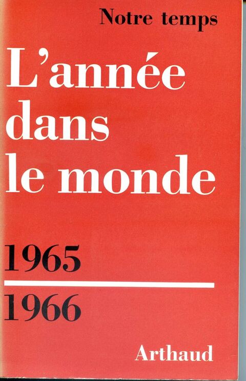 L'ann�e dans le monde - 1965 1966, 20 Rennes (35)