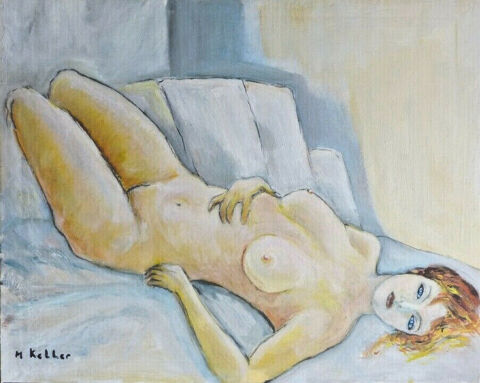 TABLEAU   M KELLER  NU 165 Raismes (59)