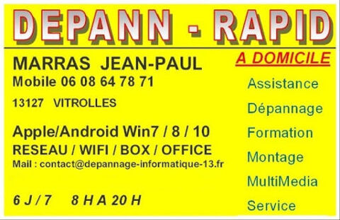 Réparation informatique, réparation, ordinateur, imprimante 0 13880 Velaux