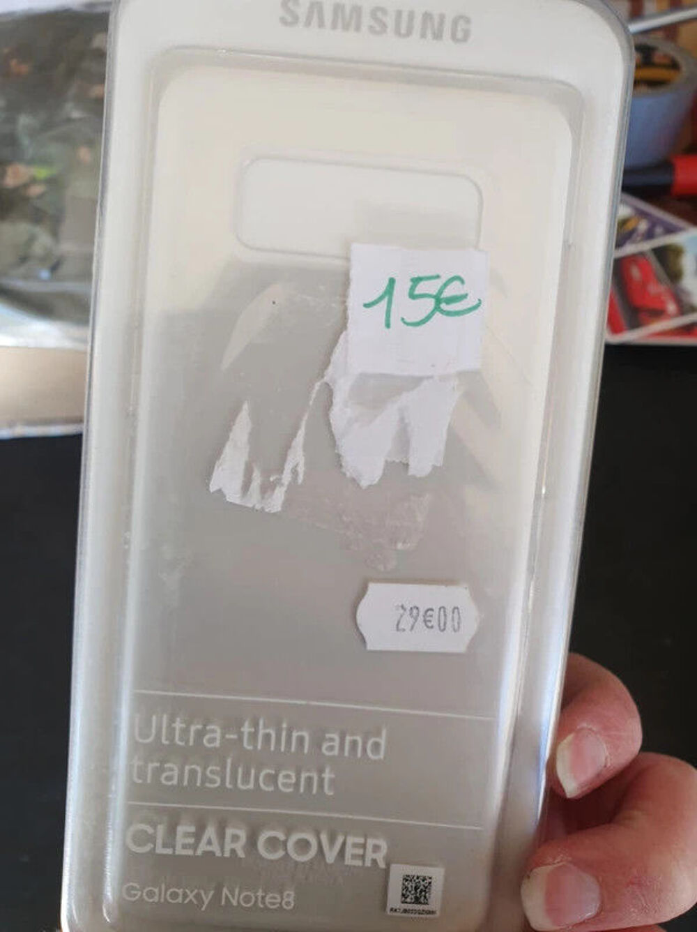 Coque arri&eacute;re samsung galaxy note 8 - neuf T�l�phones et tablettes