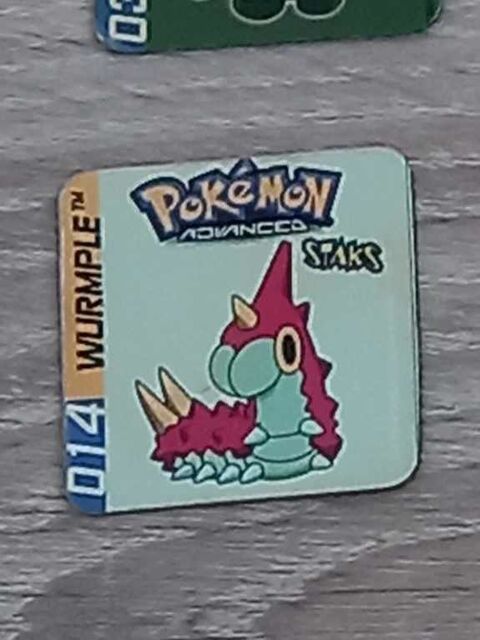 COLLECTION // MAGNET // POKEMON N�014 WURMPLE 4 Villiers (86)