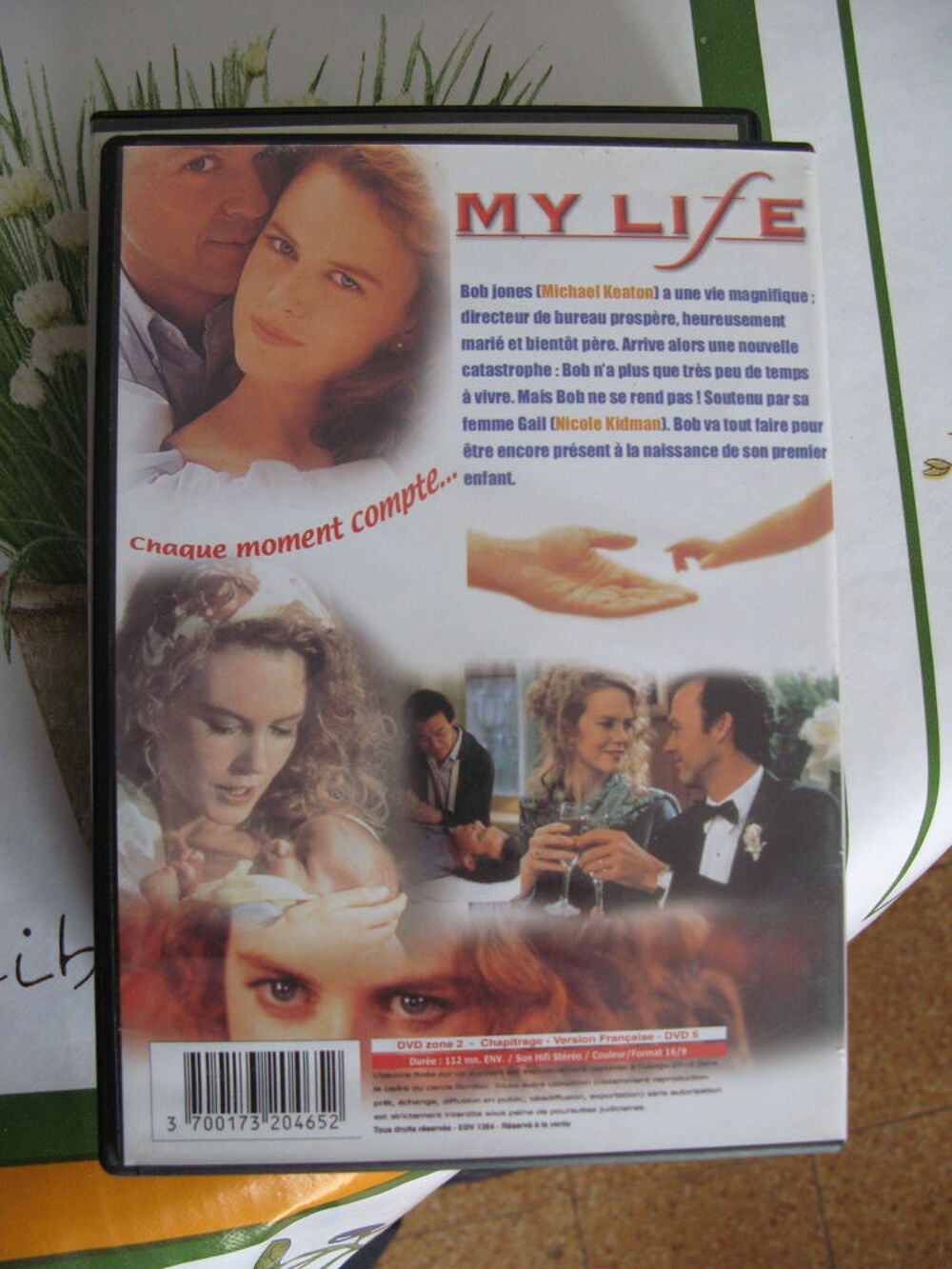 My Life DVD et blu-ray