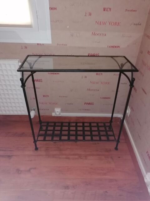 CONSOLE METAL ET VERRE Cholet (49)