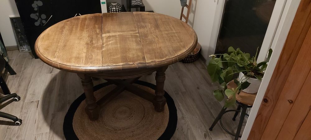 Magnifique table en bois de merisier Meubles
