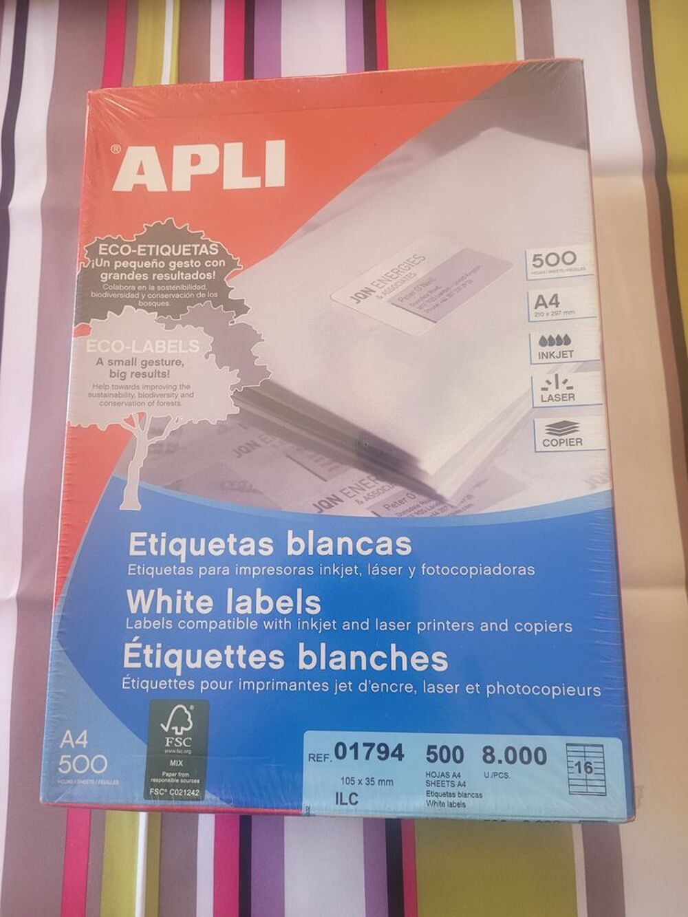 &Eacute;tiquettes autocollantes Bricolage