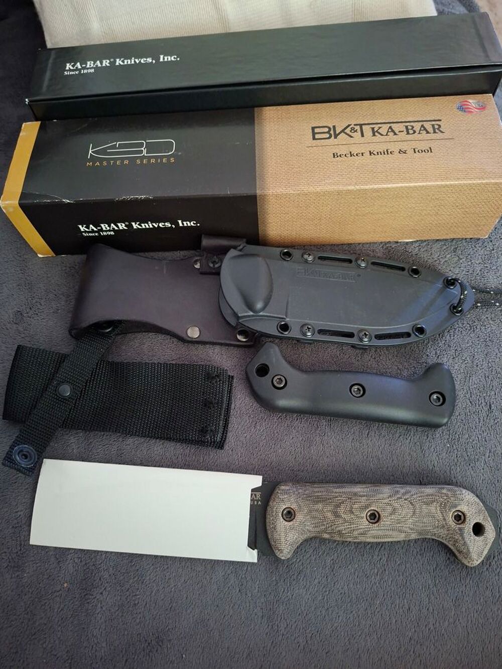Couteau kabar BK2 . ka-Bar Bricolage