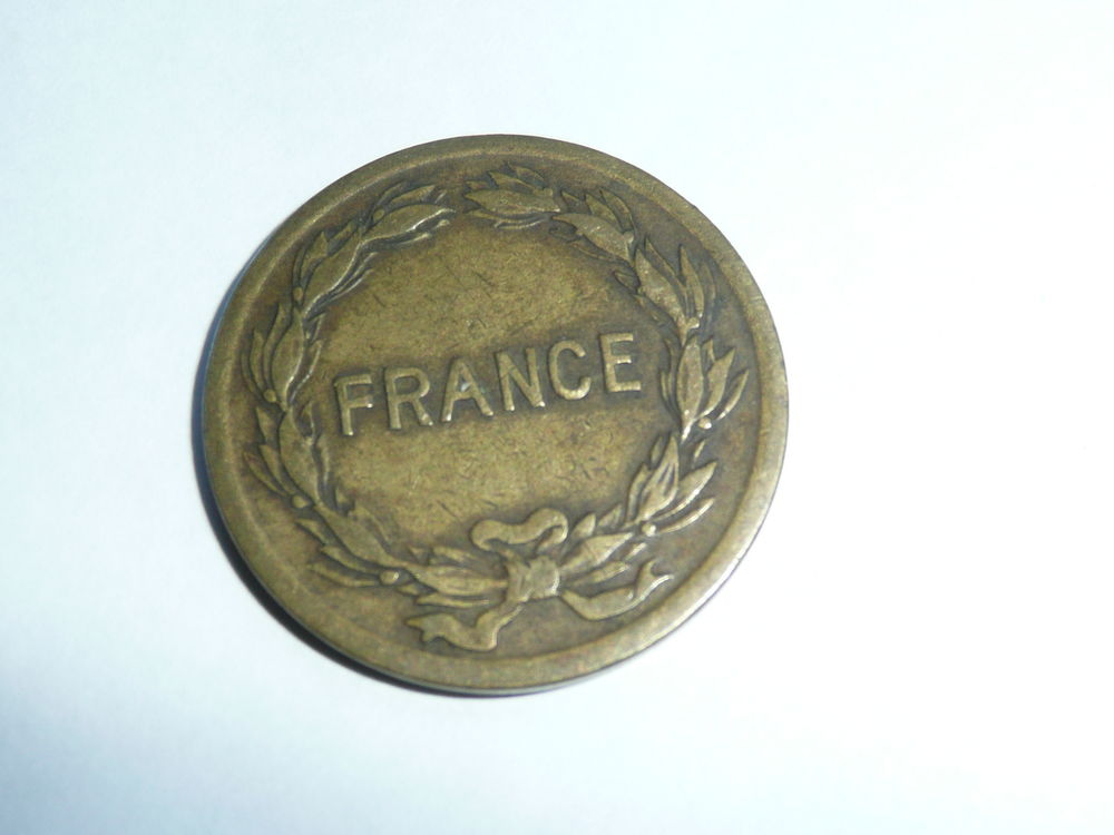 Pi&egrave;ce 2 francs FRANCE 1944 