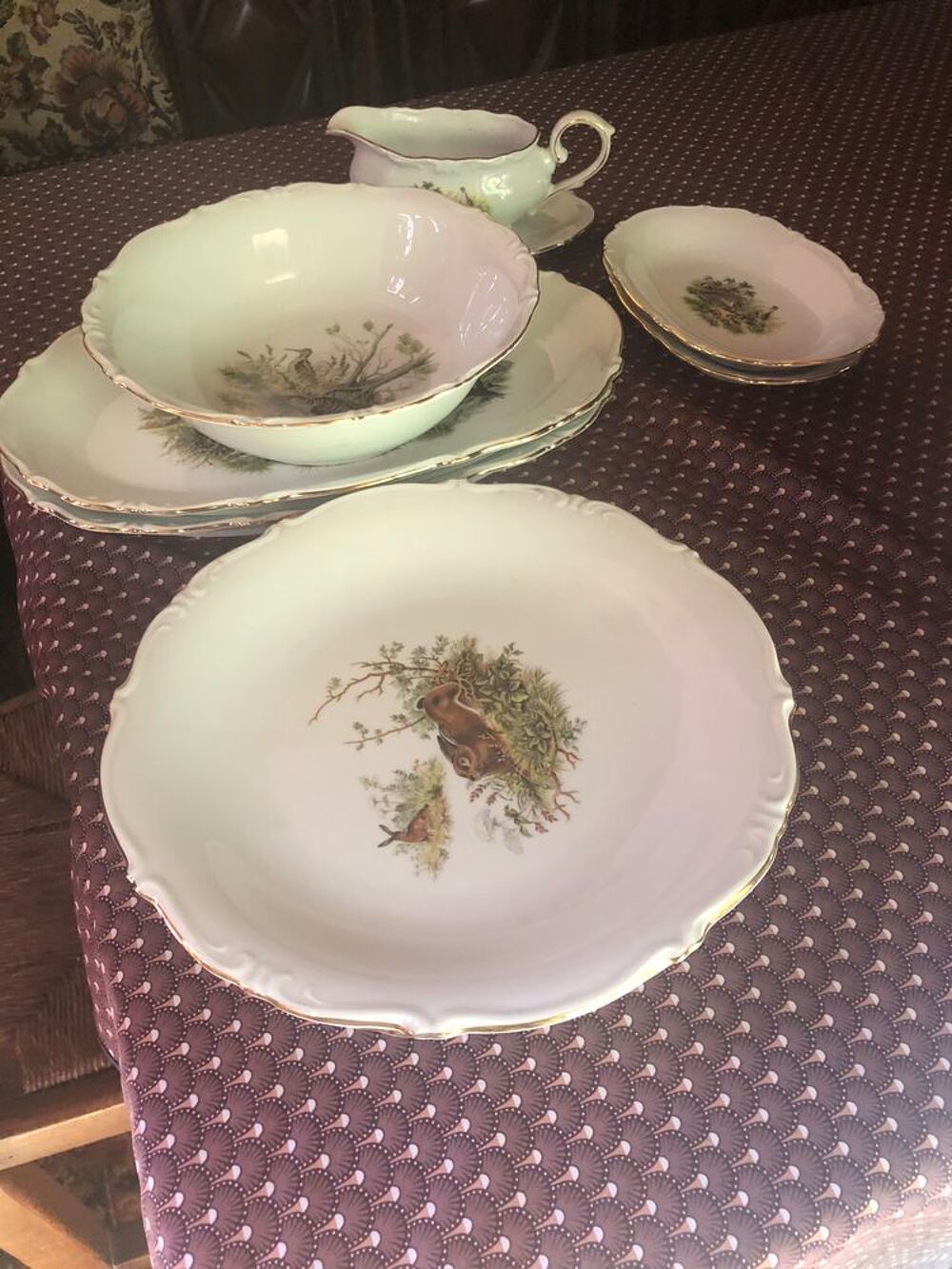 Vaisselle porcelaine de Baviere Décoration