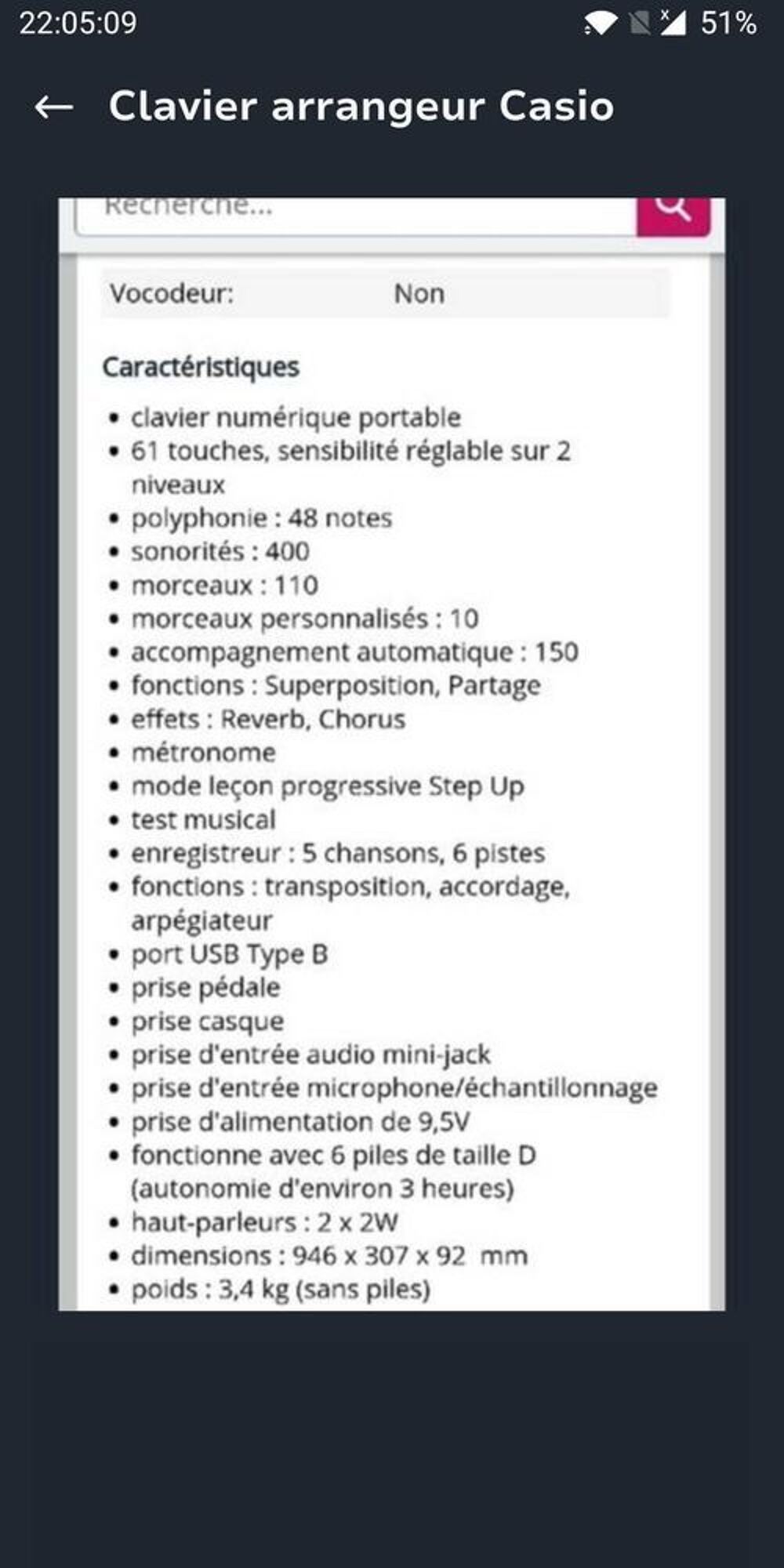Clavier Arrangeur Instruments de musique