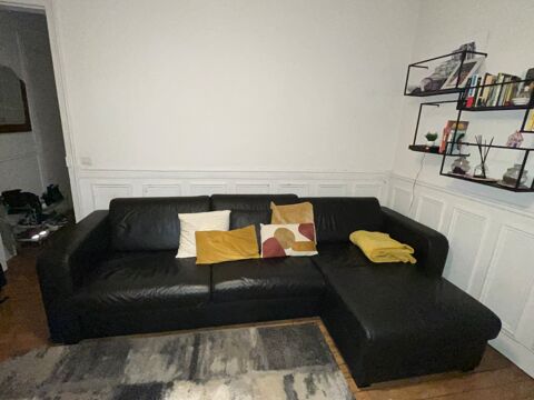 Canap en cuir convertible Habitat 350 Clichy (92)