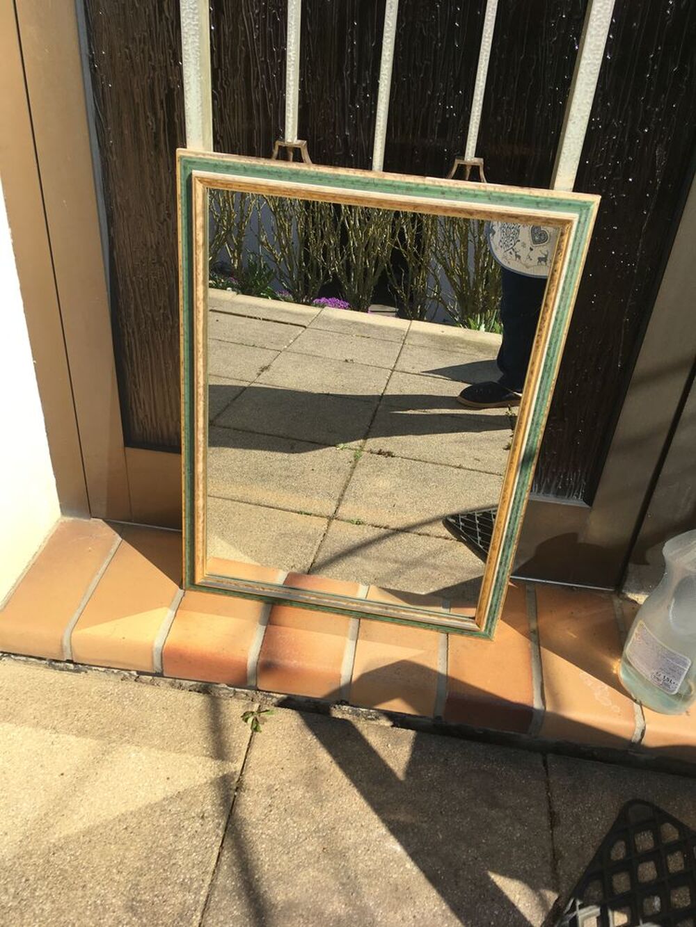 miroir encadr&eacute; Décoration