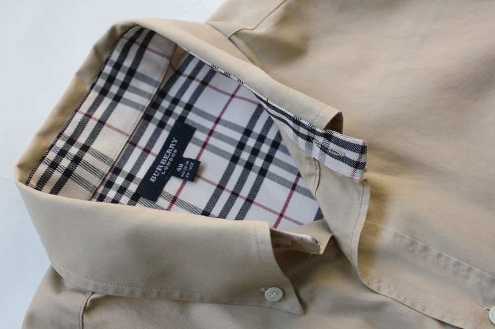 Chemise beige BURBERRY T.40 Vtements