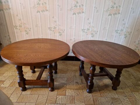 lot de 2 tables basses chne sombre 100 Tonnay-Charente (17)