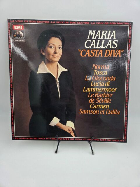 Vinyle 33 tours Maria Callas  Casta Diva  : Norma / Tosca... 5 Vulbens (74)