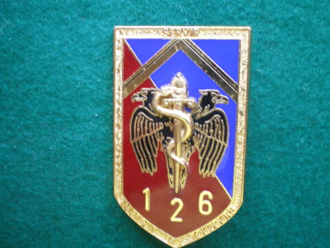 Insigne de Sant� - 126� E.N.S.S.A.T. 15 Caen (14)
