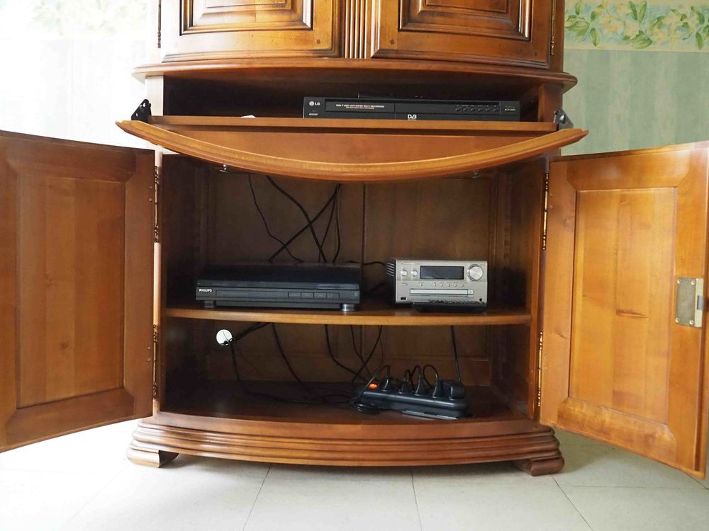 Meuble TV HiFi avec plateau tournant Meubles