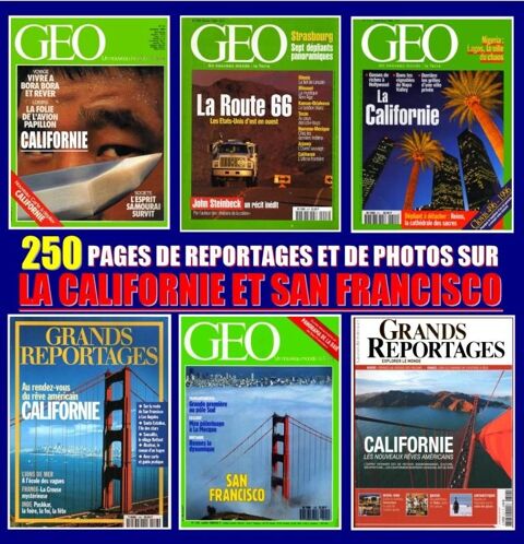  LA CALIFORNIE - géo - SAN FRANCISCO 18 Toulouse (31)