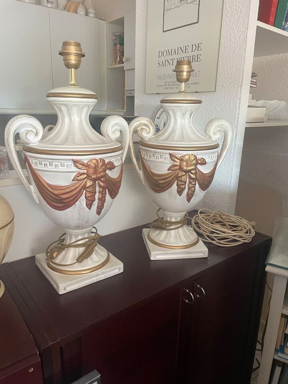 lampe vintage &agrave; poser Décoration