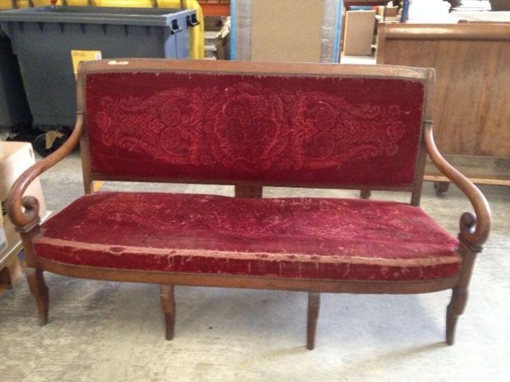 BANQUETTE ANCIENNE STYLE EMPIRE Meubles