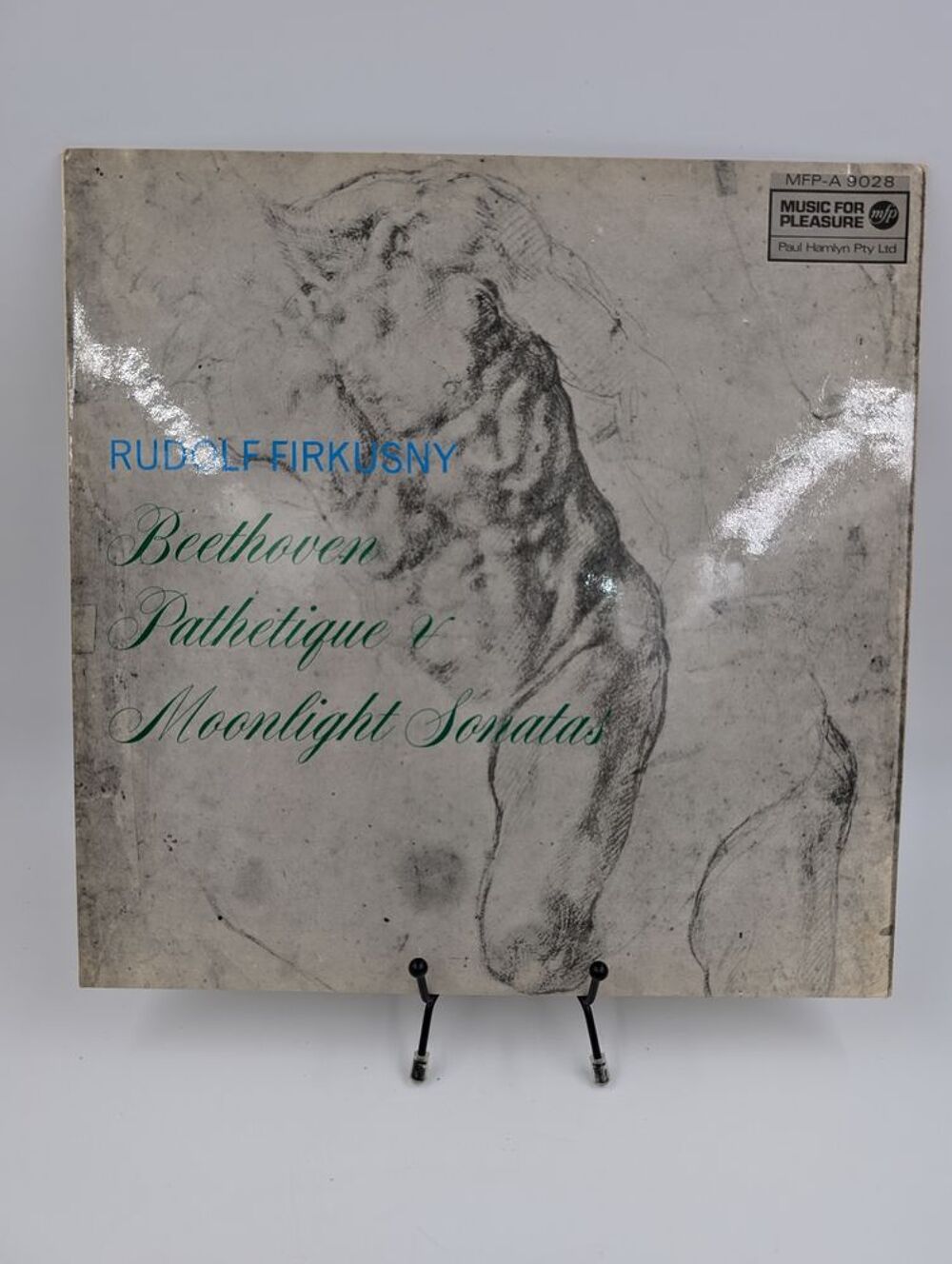 Vinyle 33 tours Beethoven Pathetique &amp; Moonlight Sonatas CD et vinyles