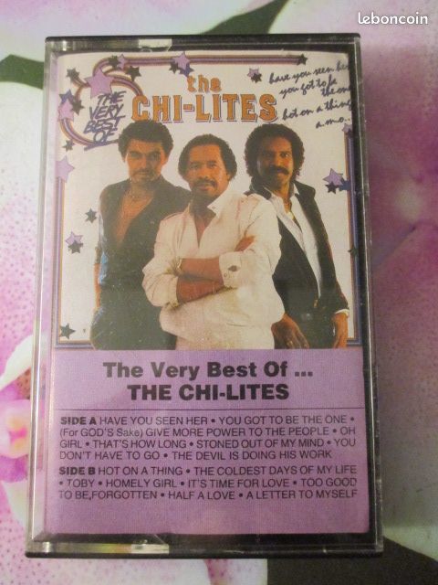 Cassette audio The Chi-Lites 4 H�rouville-Saint-Clair (14)