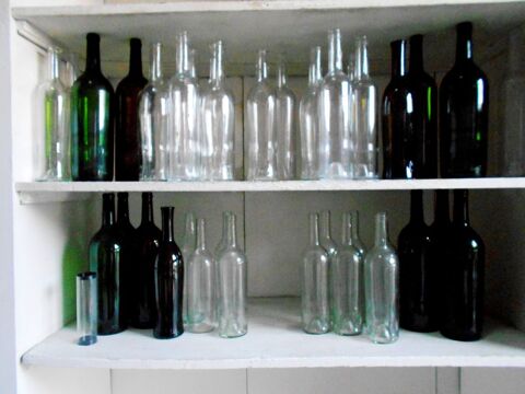 carafe � eau, vin en verre (l'unit�) 1 Monflanquin (47)