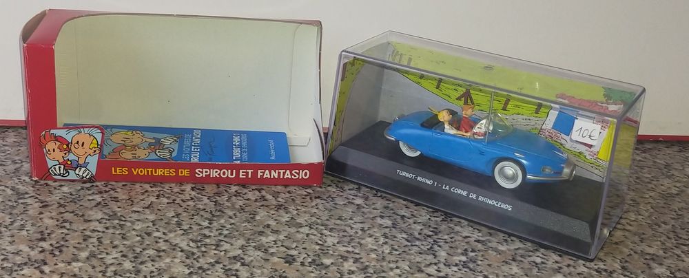 miniature Turbot-Rhino de Spirou et Fantasio
