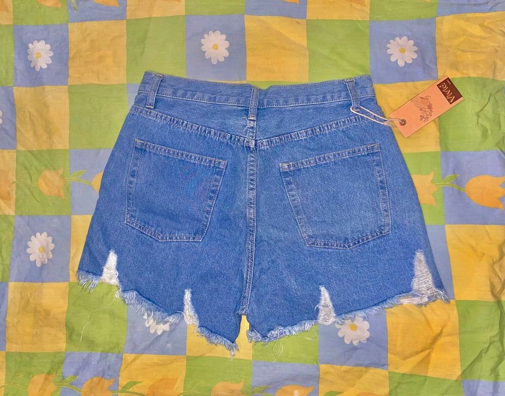 Short en jean Vêtements