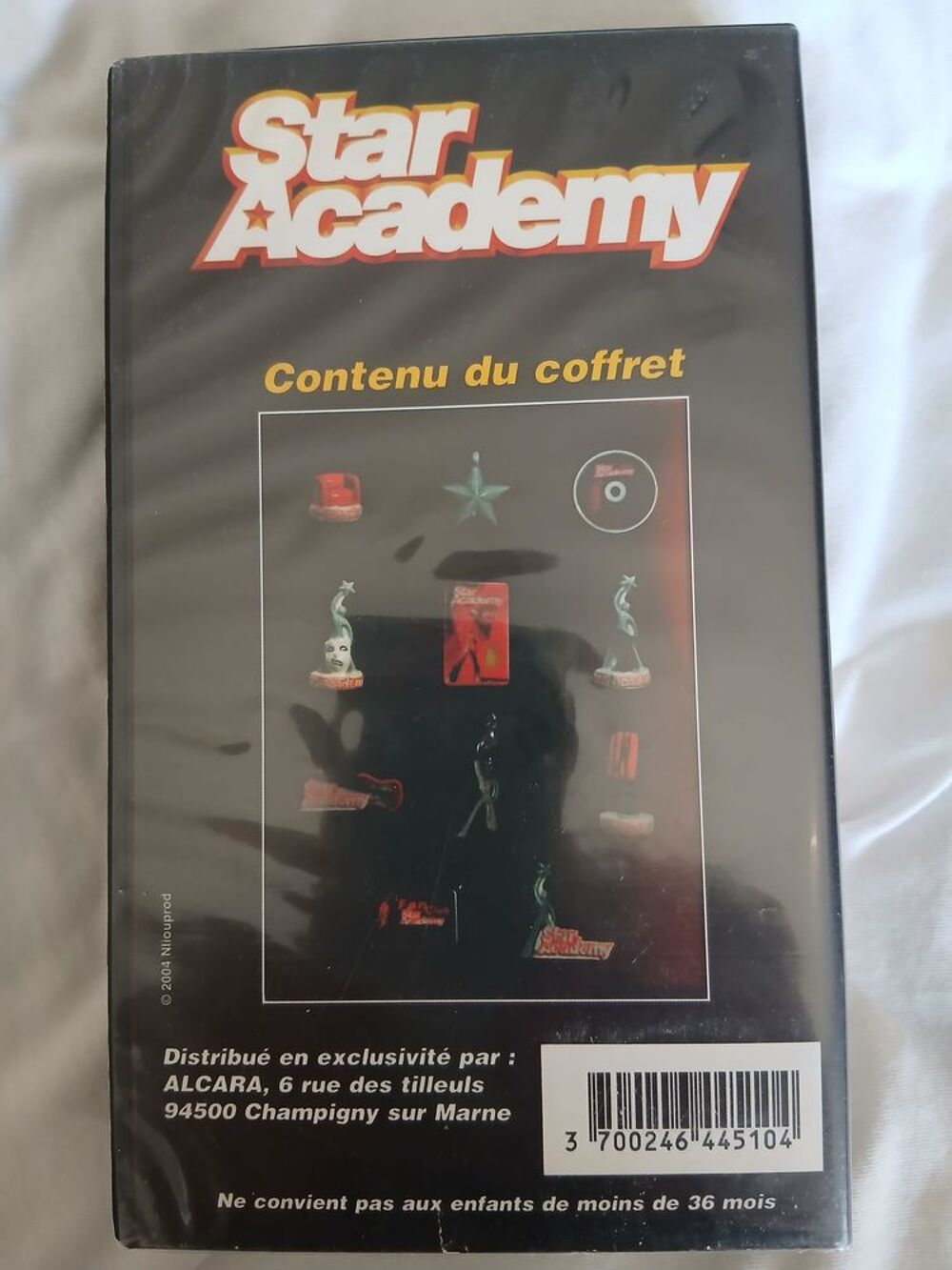 coffret format cassettes Sar Academy CD et vinyles