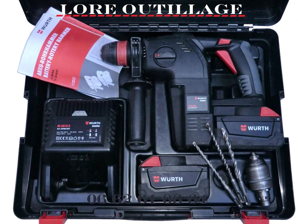 WURTH H28 MAS - Perforateur / Burineur Bricolage