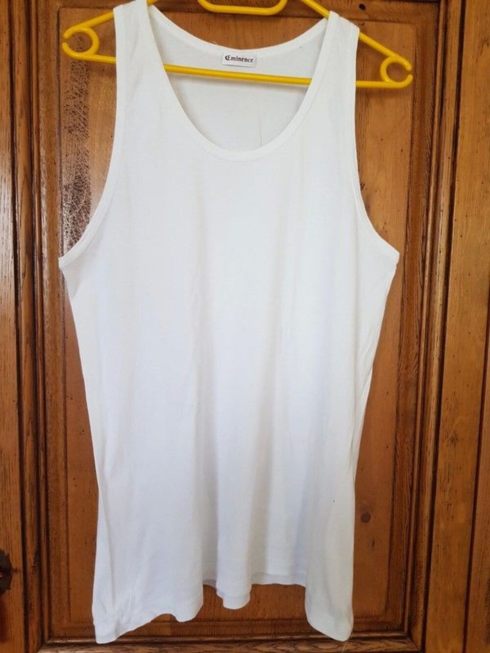 D&eacute;bardeur blanc taille xl neuf en coton Vêtements